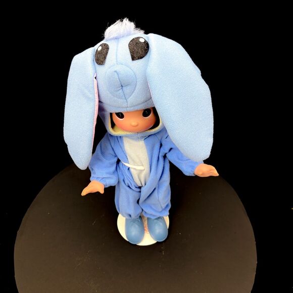 Stitch Precious Moments Doll by Linda Rick Doll Maker 13" W/Stand Disney Parks - Picture 2 of 6